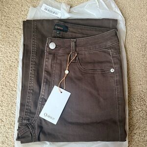 Quince Bell Stretch Wide Leg Jeans NWT